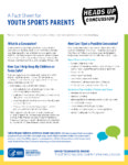 Parent Concussion Heads Up Fact Sheet